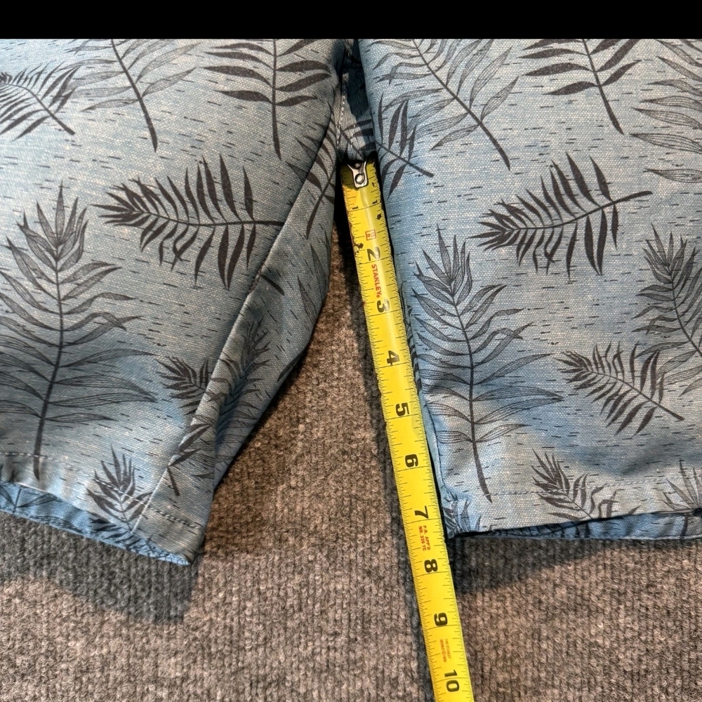 Travis Mathew Blue and Black Athletic Shorts